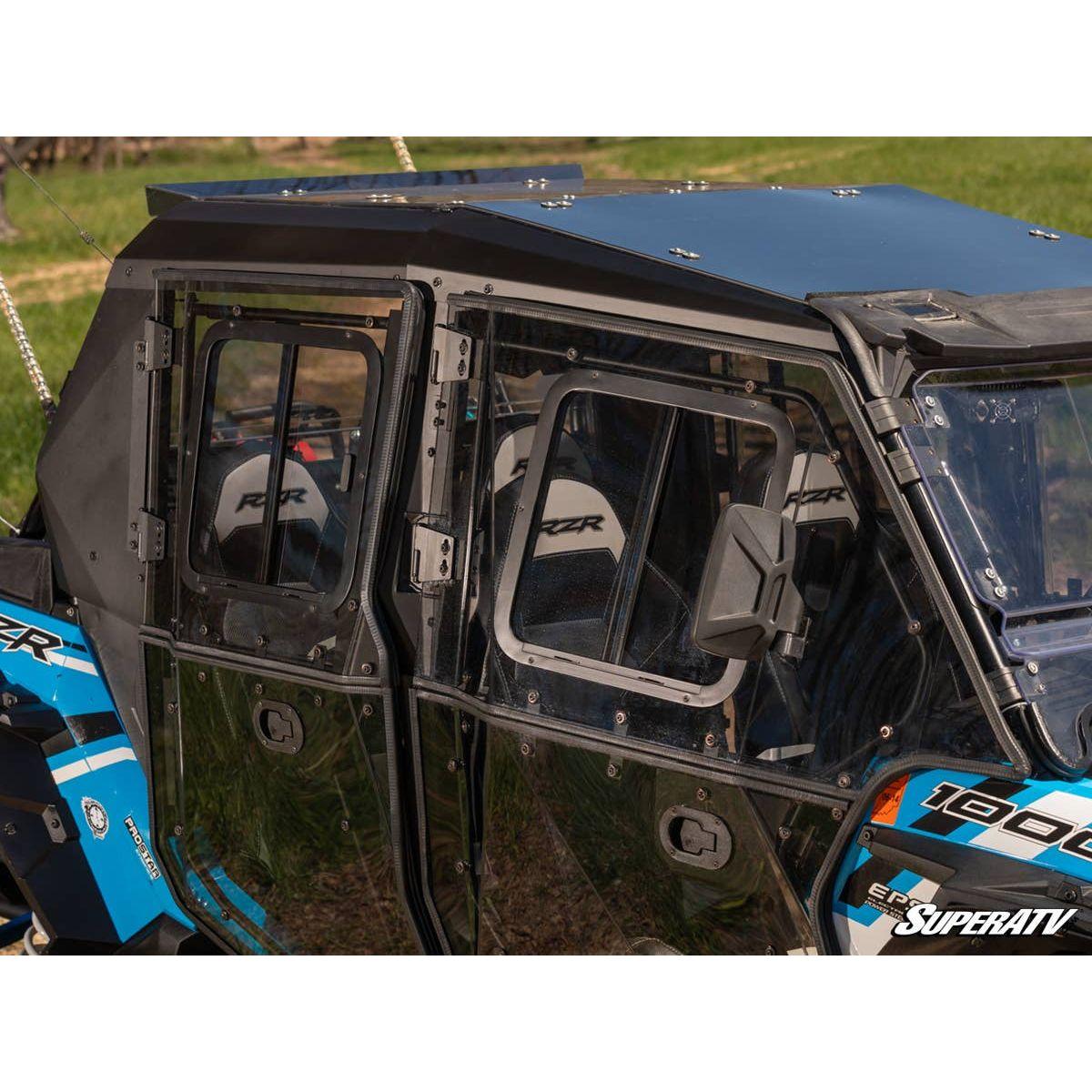 SuperATV 2016-2021 Polaris RZR XP4 Turbo Cab Enclosure Doors