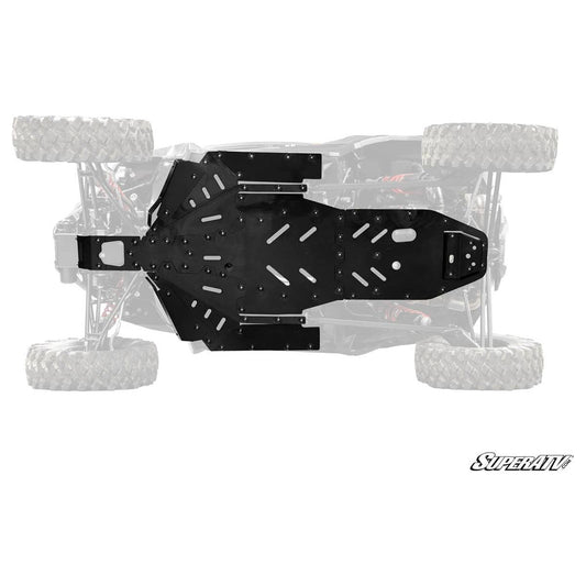 SuperATV 2024+Polaris RZR XP Full Skid Plate