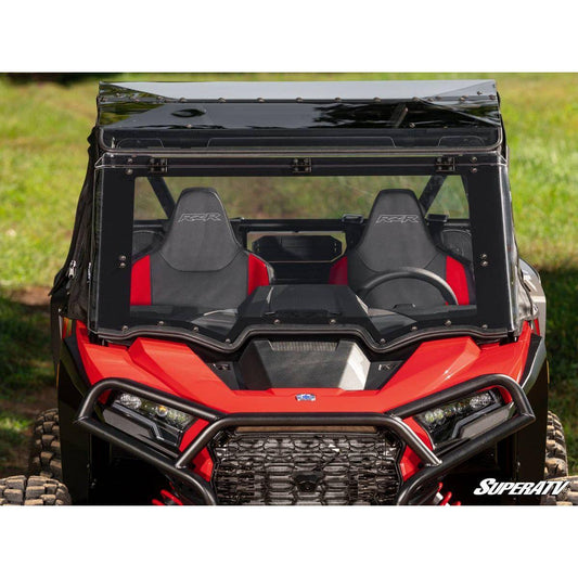 SuperATV 2024+ Polaris RZR XP Maxdrive Power Flip Windshield