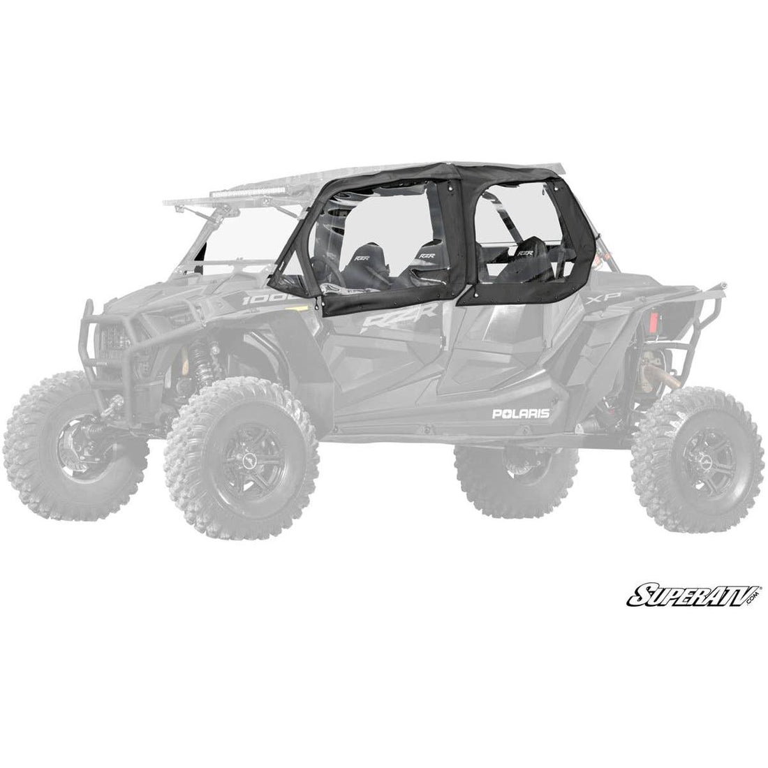 SuperATV - 2014-2023 Polaris RZR XP4 1000 Primal Soft Cab Enclosure Upper Doors