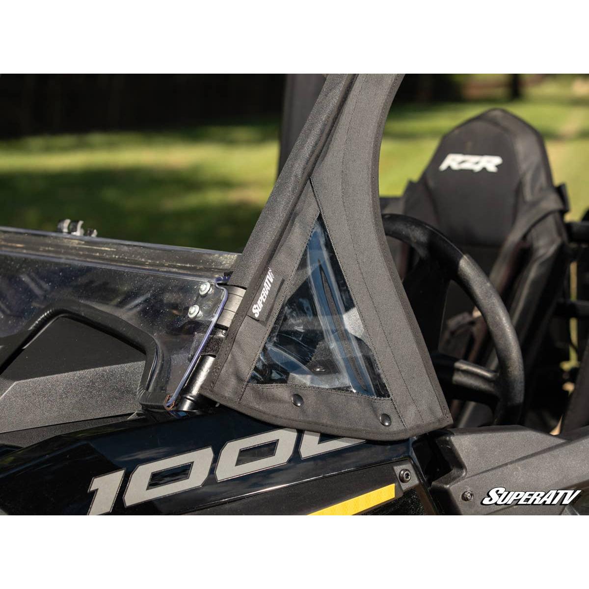 SuperATV - 2014-2023 Polaris RZR XP4 1000 Primal Soft Cab Enclosure Upper Doors
