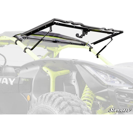 SuperATV Segway Villain Scratch-Resistant Flip Windshield