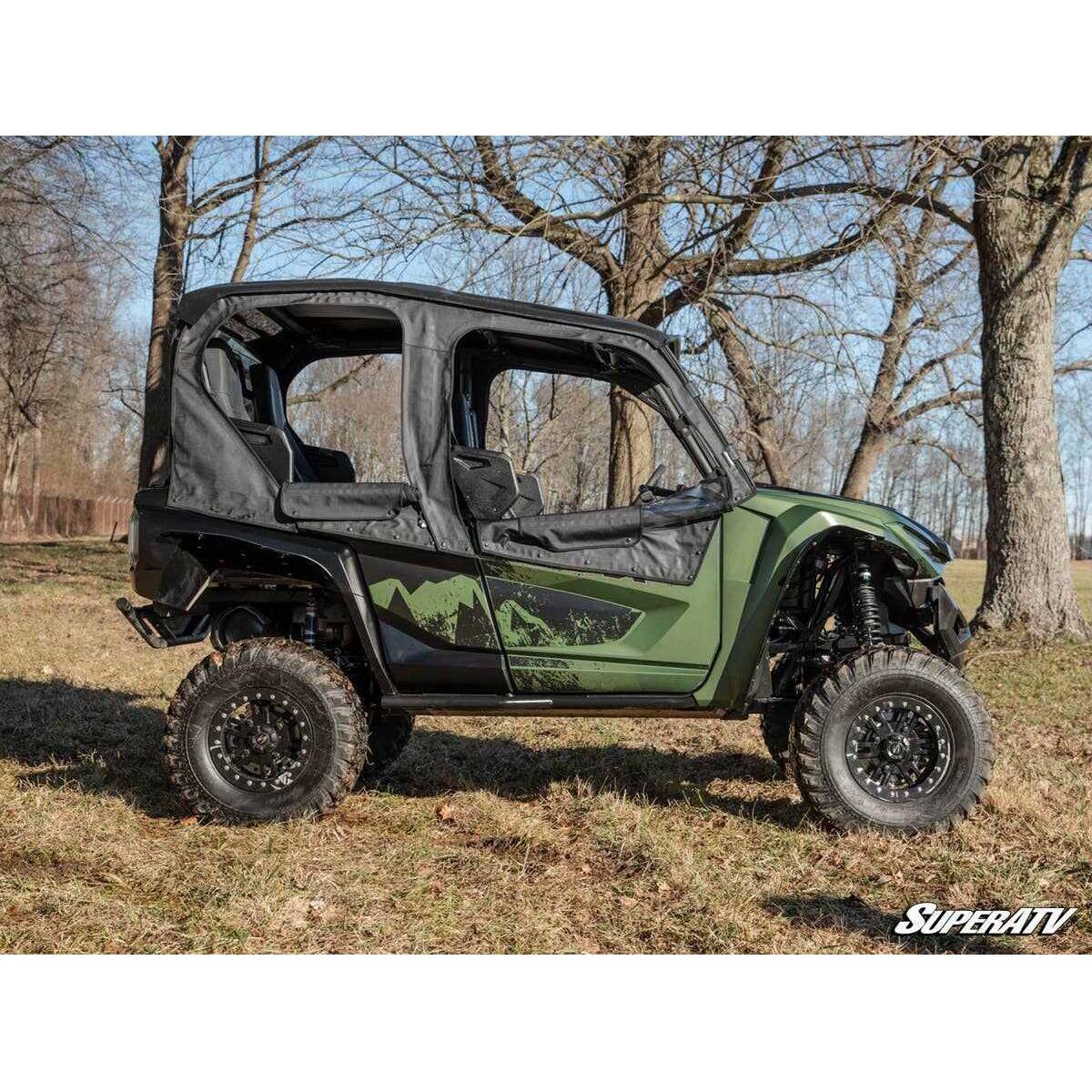 SuperATV 2021+ Yamaha Wolverine RMAX 1000 Primal Soft Cab Enclosure Upper Doors