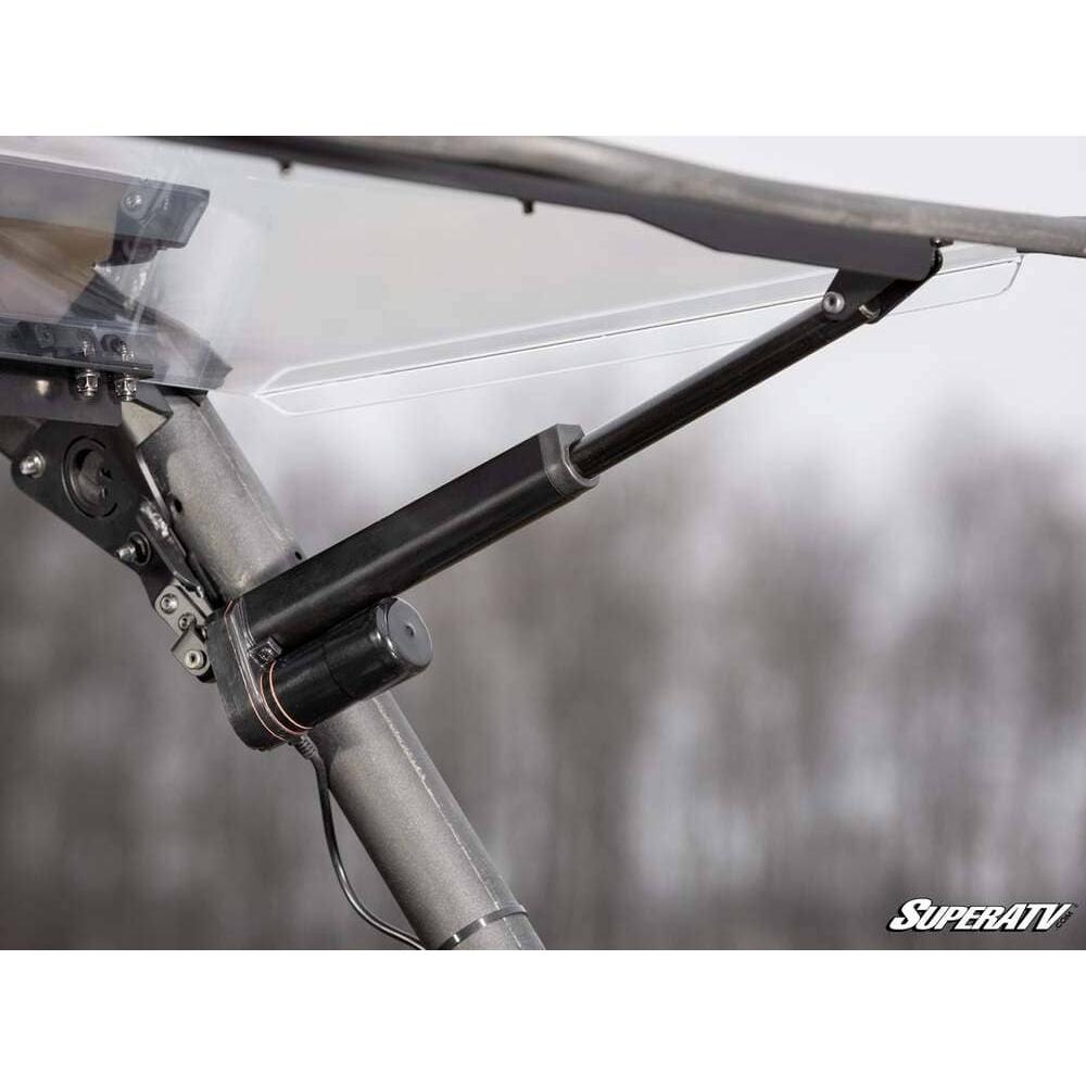 SuperATV - 2021+ Yamaha Wolverine RMAX Max Drive Power Flip Windshield