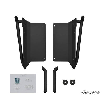 SuperATV 2016+ Yamaha YXZ Heavy Duty Nerf Bars - Black