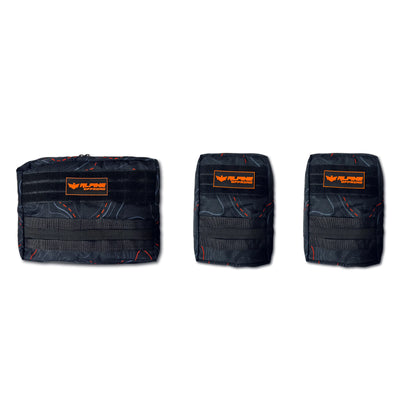 Topo Molle Pouch Set- includes 2 medium and 1 large bags) Alpine Offroad