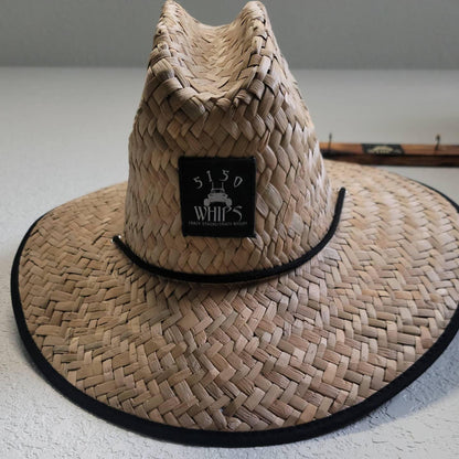 Custom Straw Hat - American Flag 5150 Whips