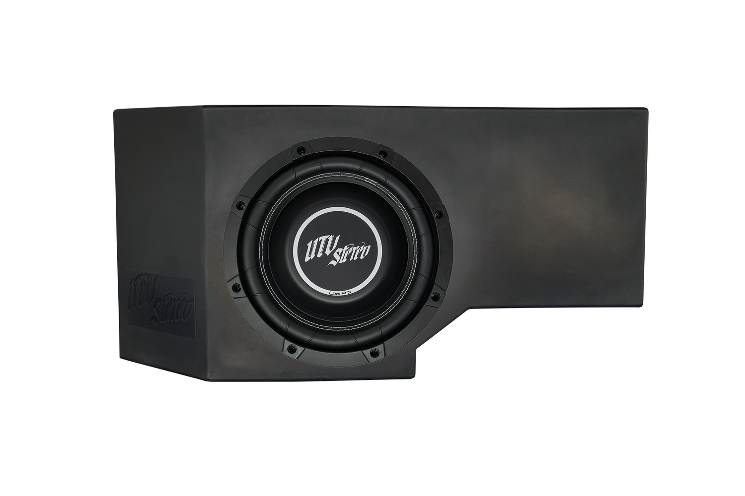 Can-Am® Defender Vented 10" Passenger Subwoofer Enclosure Unloaded | UTVS-DEF-VENC-UNDRST-PASS