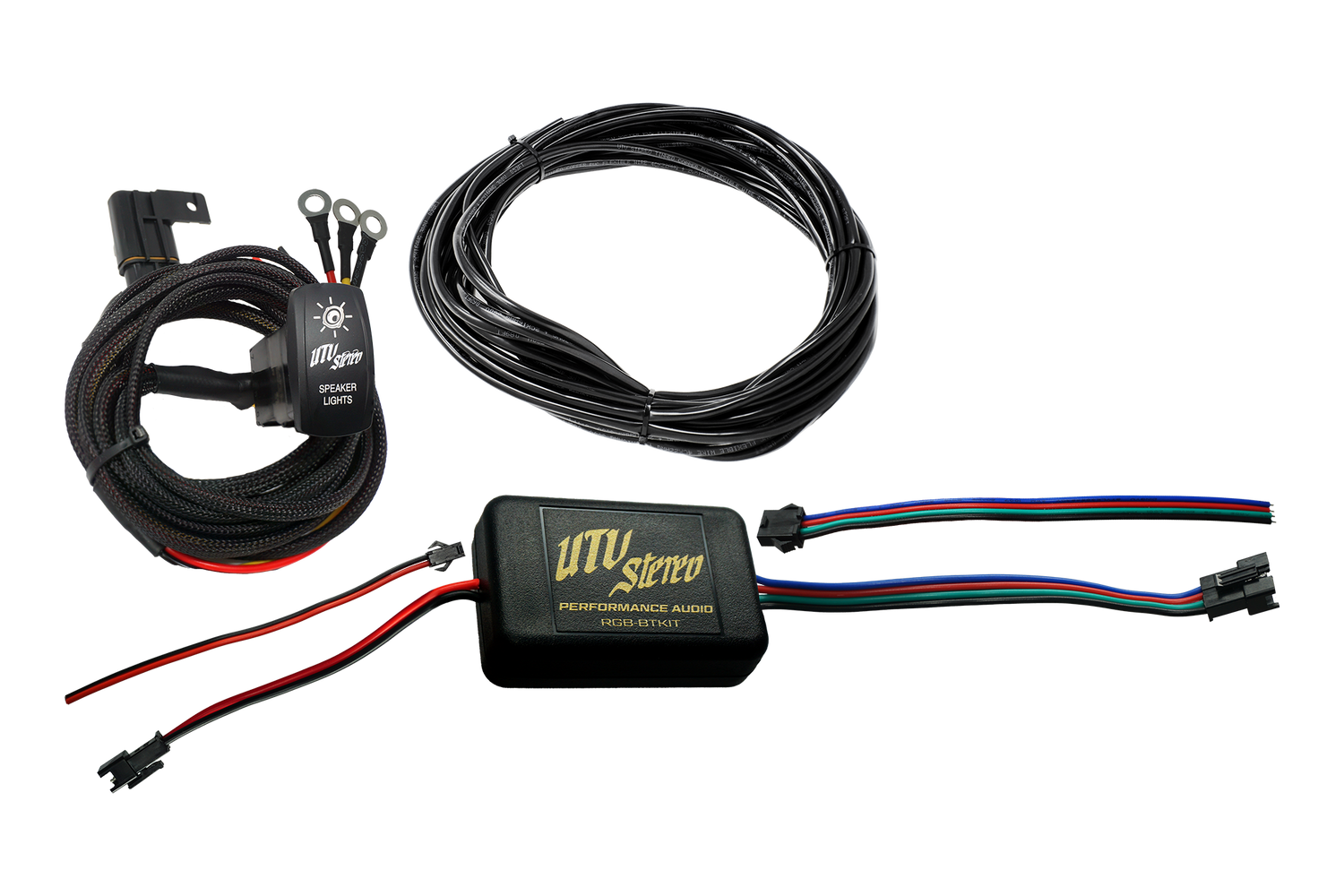 8" RGB LED Speaker Rings (Pair) | UTVS-8LSR