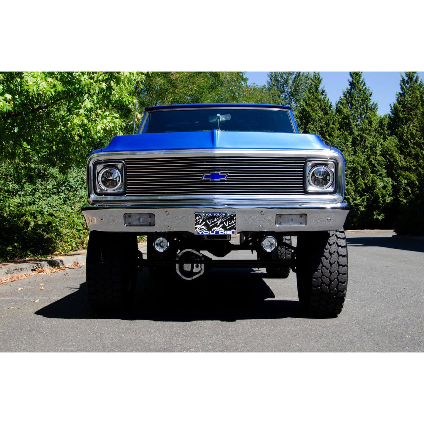 Single 5.75" Round VX LED Headlight (with Low-High-Halo)