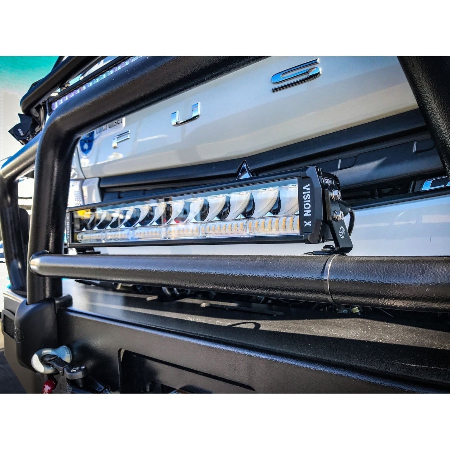 40" Shocker Dual Action LED Light Bar | Race Amber Elliptical