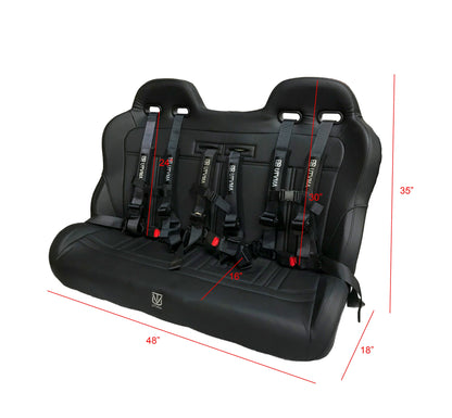 Teryx 4 Rear Bench Seat (2012-2025) W Harnesses