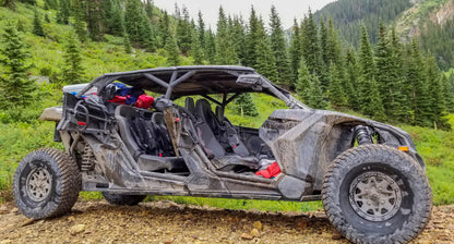 Maverick X3 Rear Bench Seat W Harnesses (2017+)