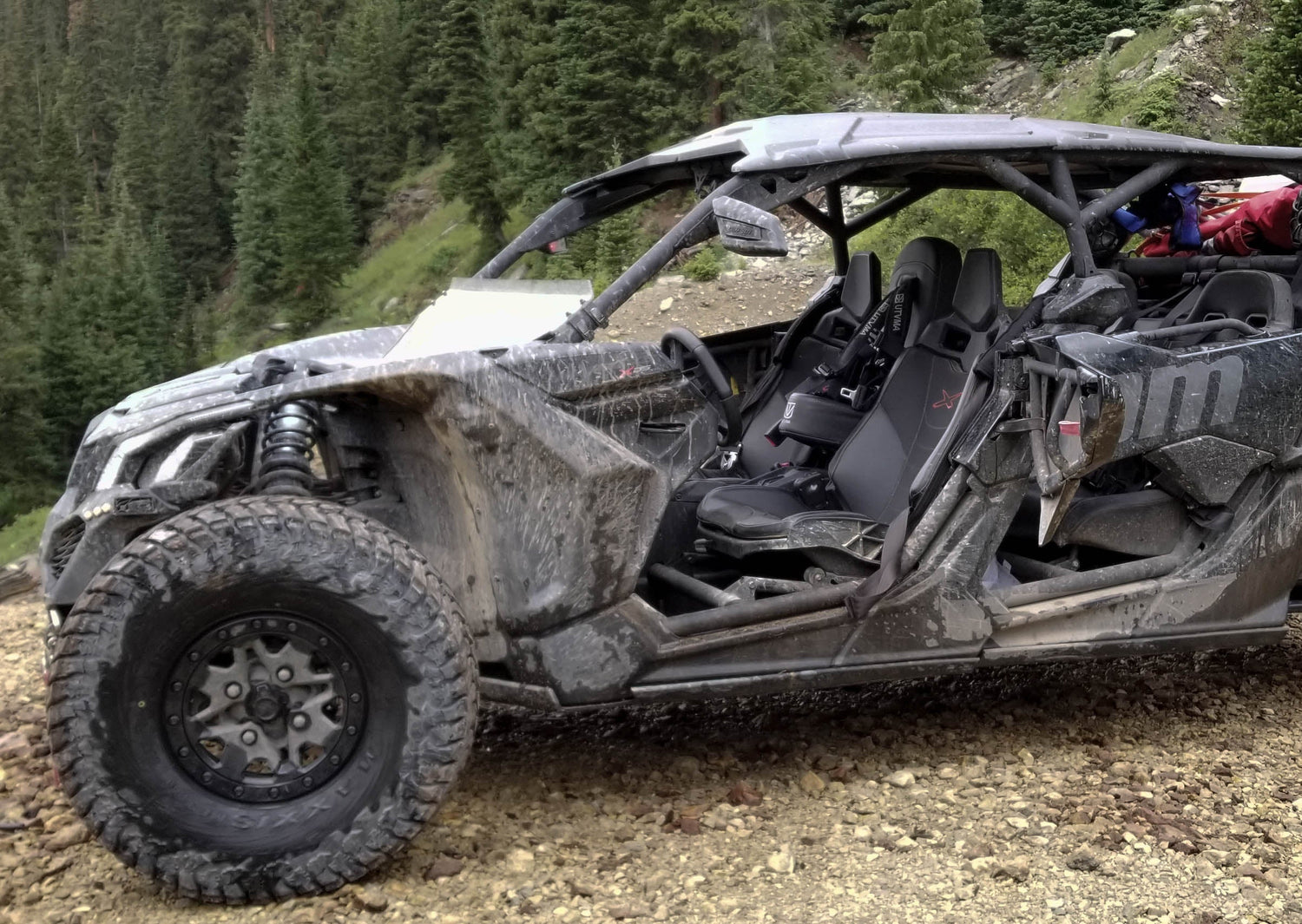 Maverick X3 and X3 Max Front/Rear Bump Seat (2017+)