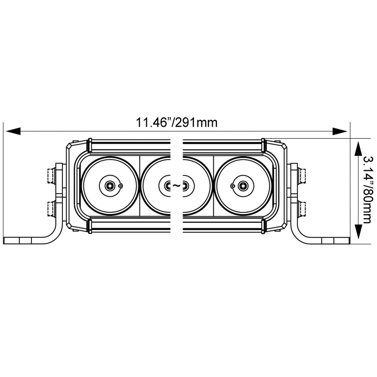 12" XPR LED Light Bar