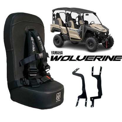 Yamaha Wolverine X2/X4 Bump Seat (2018+) /  RMAX 2/4 Front Bump Seat (2021-2024) / Yamaha Wolverine RMAX 4 Compact (2025+)